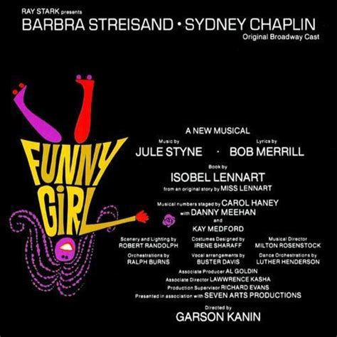 CD FUNNY GIRL - Original Broadway Cast 1964 --> Musical CDs, DVDs ...