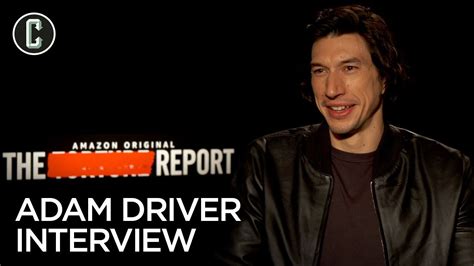 Adam Driver Interview The Report - YouTube