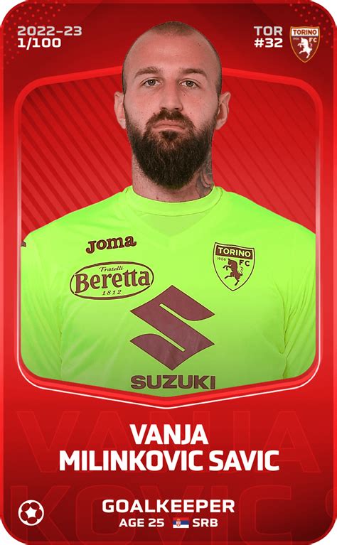 Rare card of Vanja – 2022-23 – Sorare