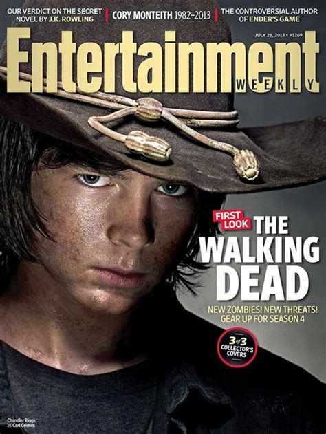 The Walking Dead's Daryl Dixon, Rick Grimes, & Carl Grimes Featured On EW Cover