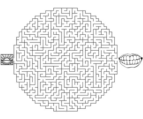 Food Maze Worksheet