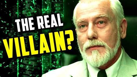 The Architect's Greatest Secret Revealed! | MATRIX EXPLAINED - YouTube