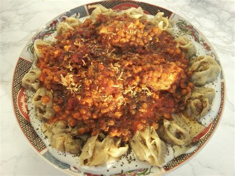 Afghan food (mantu)