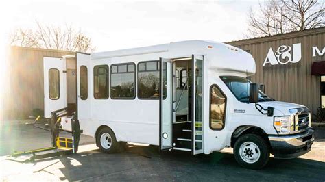 2023 Ford E-450 | Non Branded ADA Wheelchair Accessible Bus | A&J Mobility