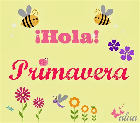 alua::..: Bienvenida Primavera