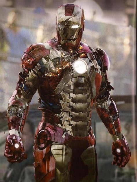 Mark V Battle Damaged in Ironman 2 movie #ironman #marvel #starktony | Iron man avengers, Iron ...