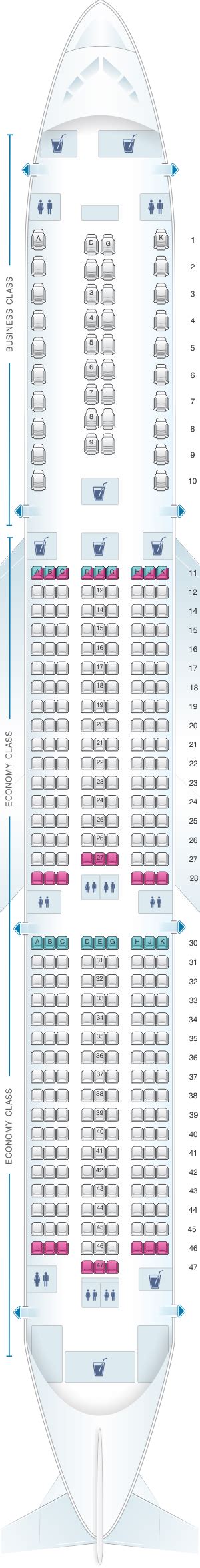 Boeing 787 Seating Chart Delta | Elcho Table