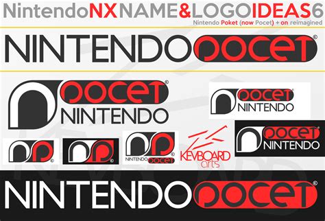 Nintendo NX - Logo Ideas 6 - Pocet (Pocket) v2 by kevboard on DeviantArt