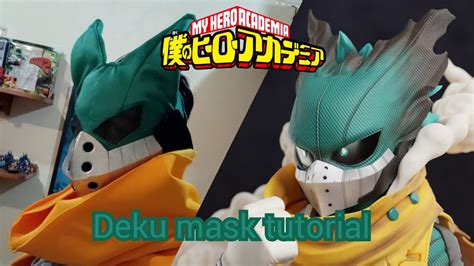 Máscara completa de deku! / dark deku cosplay! - YouTube