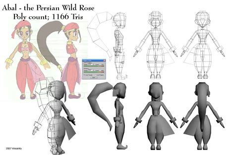 Character Actions, Character Sheet, Character Art, Blender 3d, Modeling, Presentation, Result ...