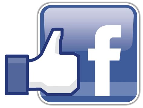 Facebook logo PNG transparent image download, size: 1600x1209px