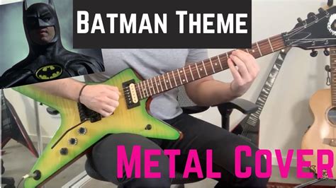 Batman 1989 Danny Elfman Theme Guitar Cover - YouTube