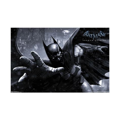 Trends International DC Comics VIdeo Game Arkham Origins Batman Wall Poster