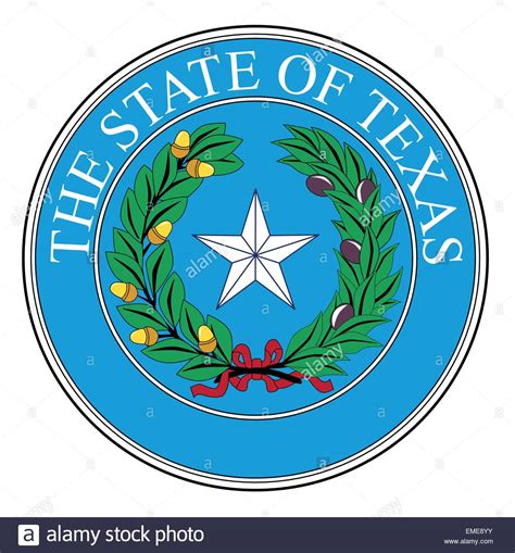 Texas state seal hi-res stock photography and images - Alamy