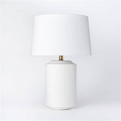 Ceramic Assembled Table Lamp White - Threshold™ Designed With Studio Mcgee : Target