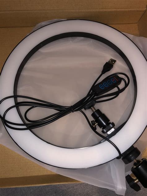 LED Ring Camera Light with Tripod