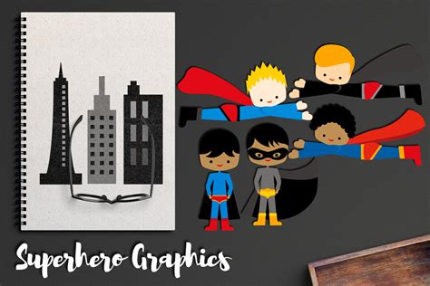 Superhero Boys Graphic by Revidevi · Creative Fabrica