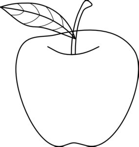 Apple Clipart Black and White - Simple and Elegant Images Perfect for ...