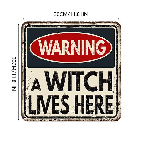 Halloween Sticker Wall Sticker 2024 new Warning Sign Sticker Removable Wooden Wall Stickers ...