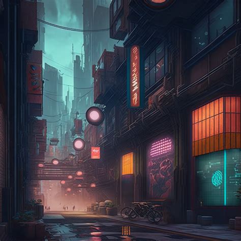 Cyberpunk City by immortalXuniverse on DeviantArt