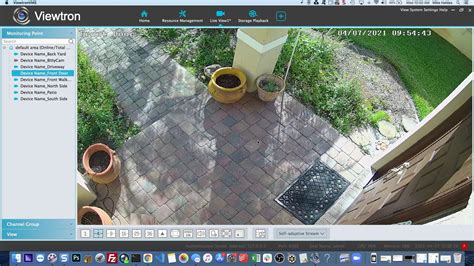 Security Camera Monitoring Software Setup & Video Demo