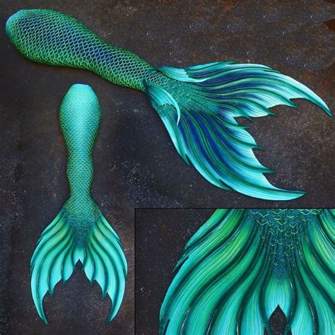 Swimmable Mermaid Tail with Monofin, Adult Swimmable Mermaid Tail, Kids ...