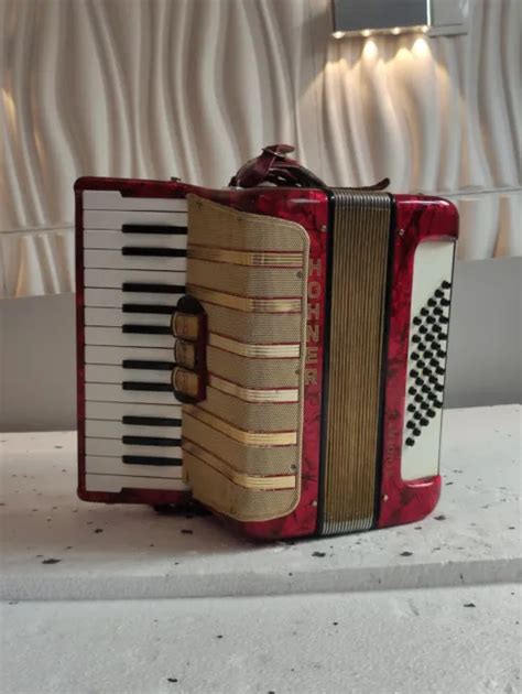 PIANO ACCORDION AKKORDEON HOHNER STUDENT 40 bass. $380.00 - PicClick