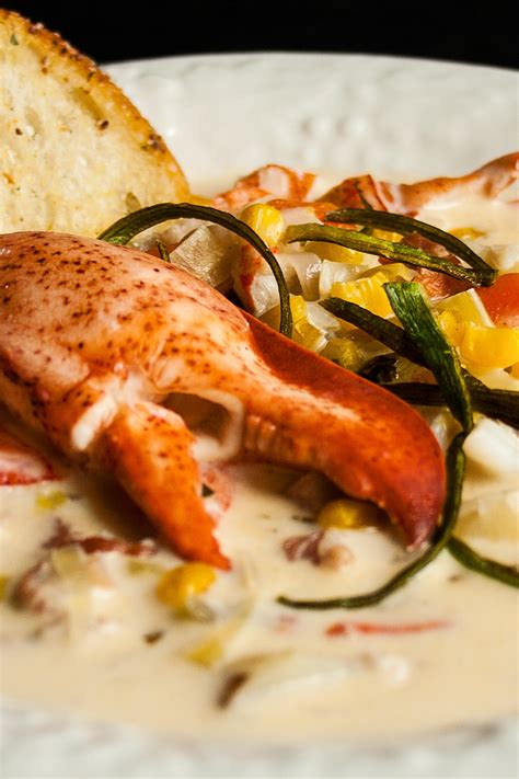 Lobster Chowder {Seafood Chowder with Potato Bacon and Roasted Corn} - Bake It With Love