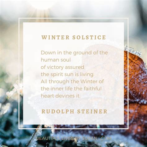 Winter Solstice Quotes • Season of Renewal | Winter solstice quotes, Solstice quotes, Winter ...