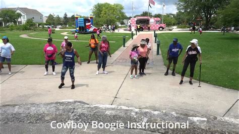 Cowboy Boogie Line Dance Instructional - YouTube