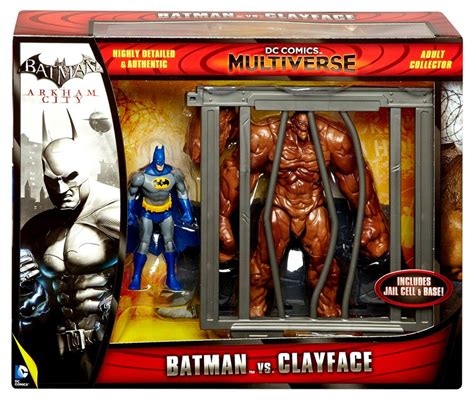 Batman Arkham City DC Comics Multiverse Batman vs Clayface 4 Action ...