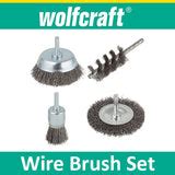 Wire Brush Set for Power Drill | SG Tooling Pte Ltd