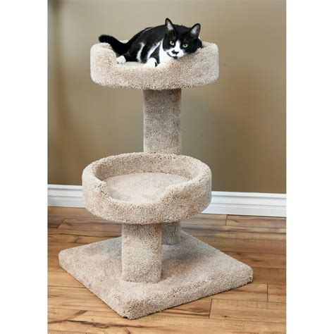 Prestige Cat Trees 32 in. Solid Wood Large Cat Sleeper Tree - Walmart.com - Walmart.com