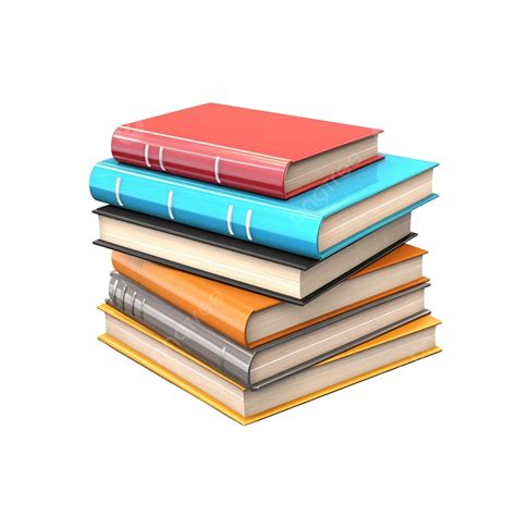 3d Stack Of Books Illustration, 3d, Book, Diary PNG Transparent Image and Clipart for Free Download