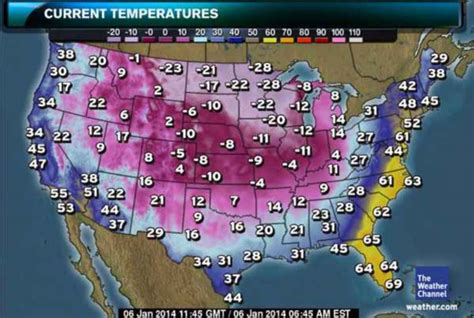 BLACK POLITICAL BUZZ....: Polar VORTEX Winter Hits United States ...