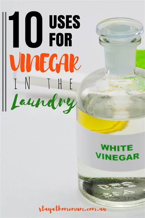 Next Page: More Uses for Vinegar in the Laundry! Vinegar Uses, Domestic Goddess, Laundry Hacks ...