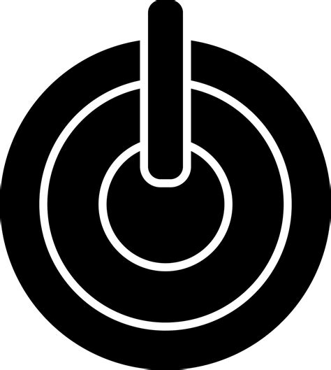 Isolated power button icon or symbol. 24292780 Vector Art at Vecteezy