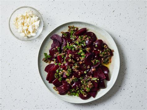 Roasted Beet Salad with Feta Recipe