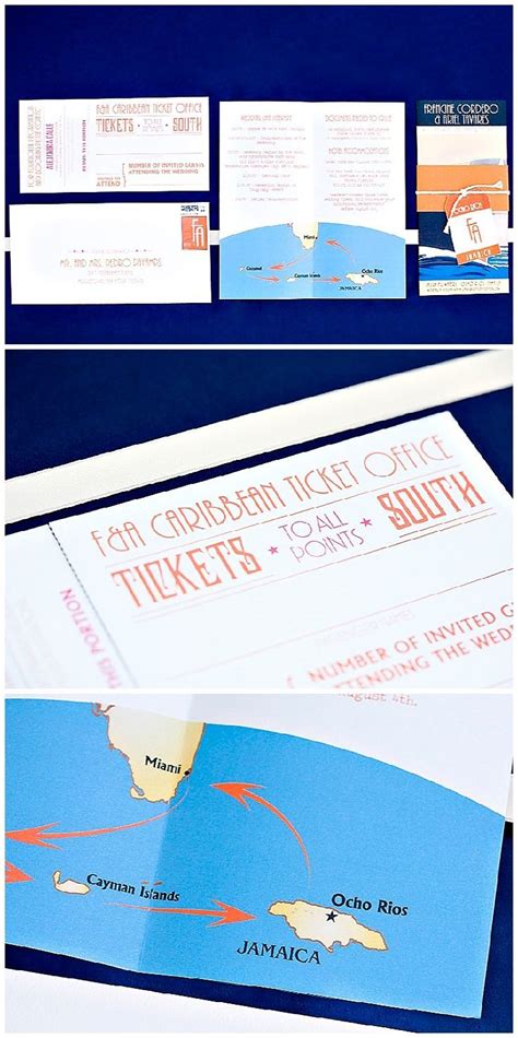 Cruise Wedding Invitations - Gourmet Invitations | Cruise ship wedding invitations, Cruise ship ...