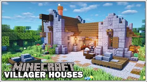 Minecraft Villager Houses - THE STONE MASON!!! - [Minecraft Tutorial ...