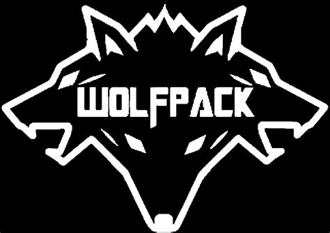 Wolfpack Blkwht | Free Images at Clker.com - vector clip art online ...