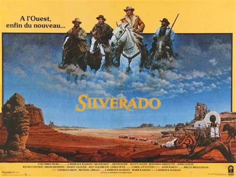 Silverado (1985) Original French Movie Poster | Danny glover, Old movie ...