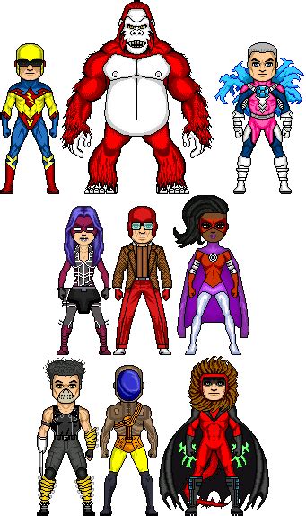 New Amalgam Comics: Enemies of Silverflash by Red-Rum-18 on DeviantArt