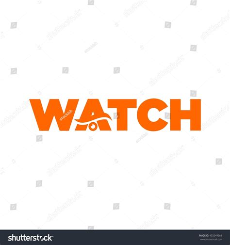 Watch Logo Vector Stock Vector (Royalty Free) 453249268 | Shutterstock