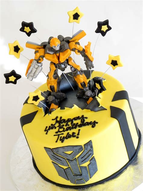 Transformers Bumblebee Cake – Renee Conner Cake Design