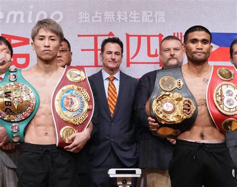 Naoya Inoue and Marlon Tapales Weigh In for Undisputed Clash