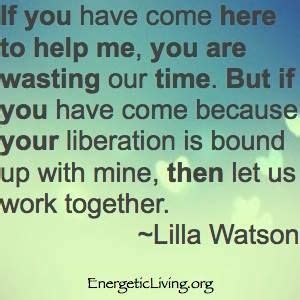 Let us work together! | Let it be, Words, Helpful