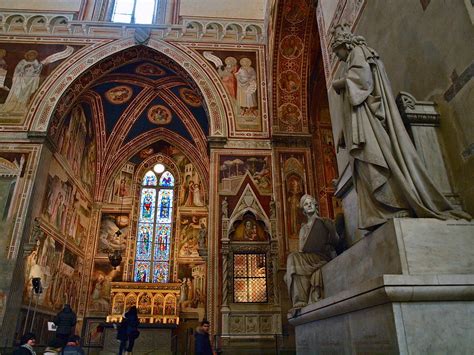 The beautiful burials of Basilica Santa Croce in Florence