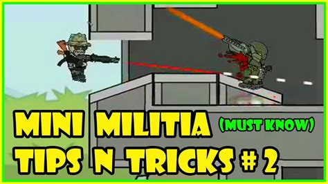 MINI MILITIA | Tips & Tricks | Must Know With Gameplay | #2 | HD - YouTube