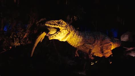 DINOSAUR Ride 2016, Low Light in Color, Disney's Animal Kingdom, Walt Disney World Resort - YouTube